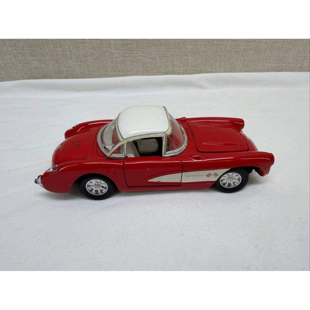 1957 Chevrolet Corvette Fuel Injection Diecast 1:32 Red SS 5709 Loose Fair